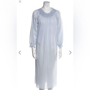 Doen light blue orchid night gown. Size XS
